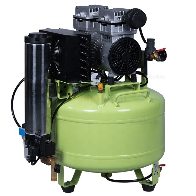 Greeloy&reg; GA-81Y 800W/1HP Silent Dental Oilless Air Compressor with Dryer